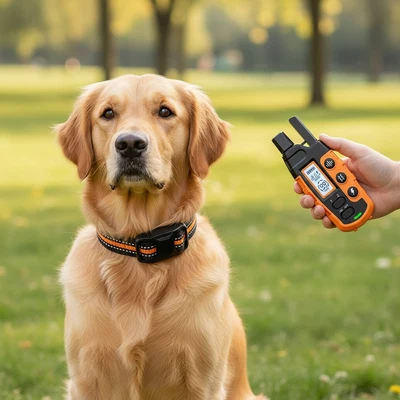 Dog Training Collar Remote Control E-Collar Dogs - Image 1